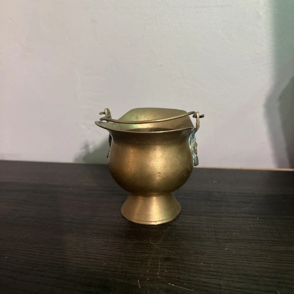 Solid Brass Scuttle Bucket